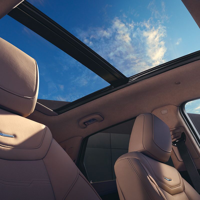 The Ultraview Sunroof in the 2024 Cadillac XT5