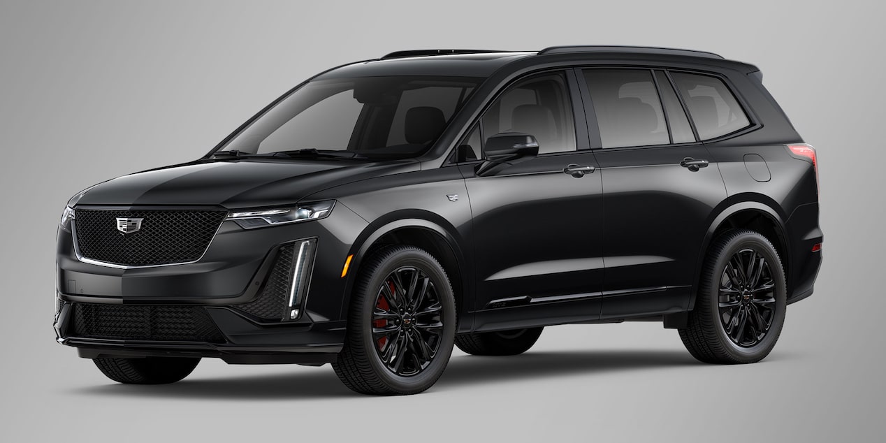 Onyx Color Option of the Cadillac XT6