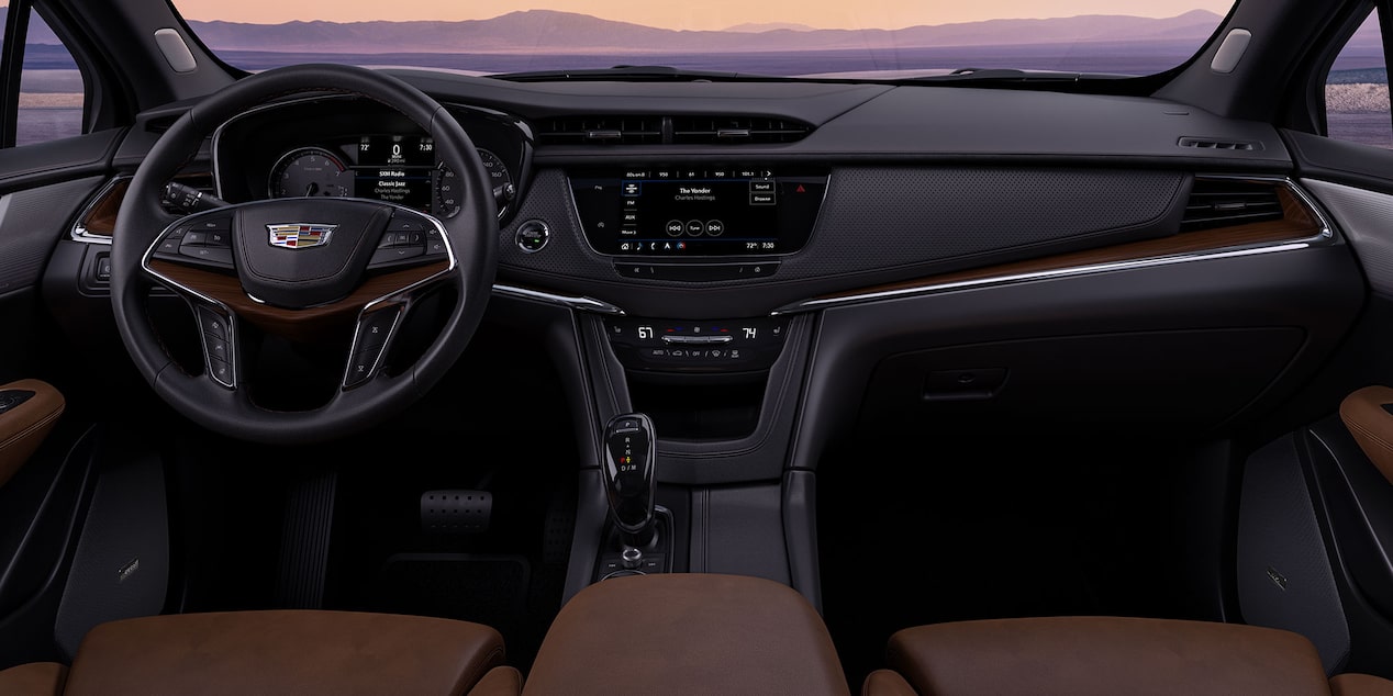 The Platinum Interior Package of the Cadillac XT6