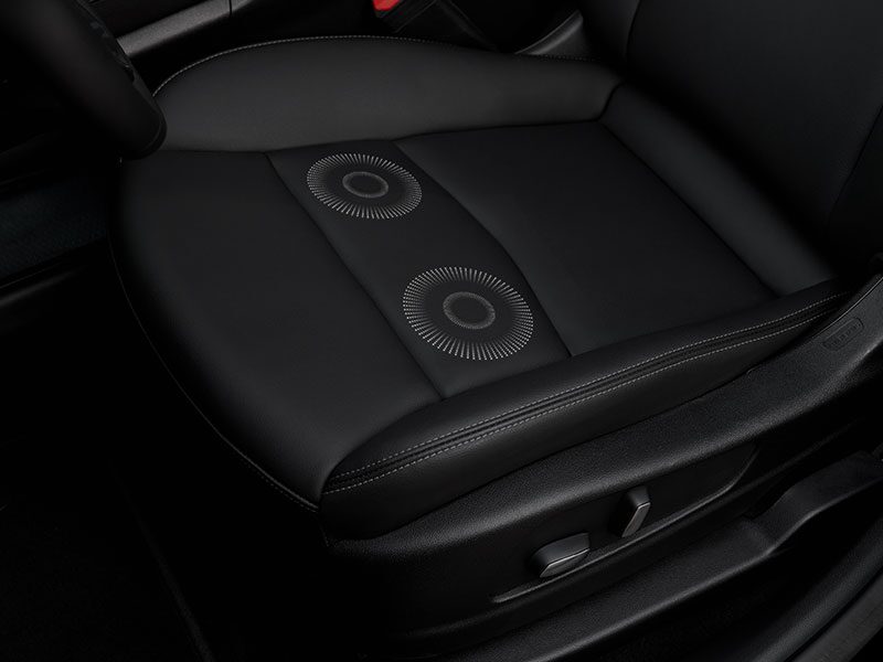 Cadillac XT6 Safety Alert Seat Technology on Display