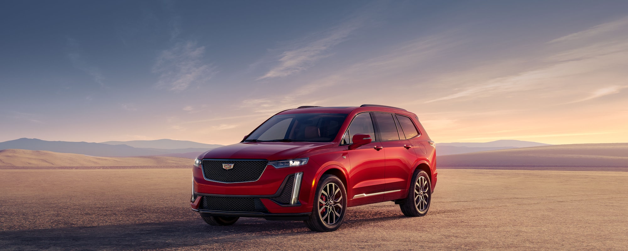 Cadillac XT6 in desert