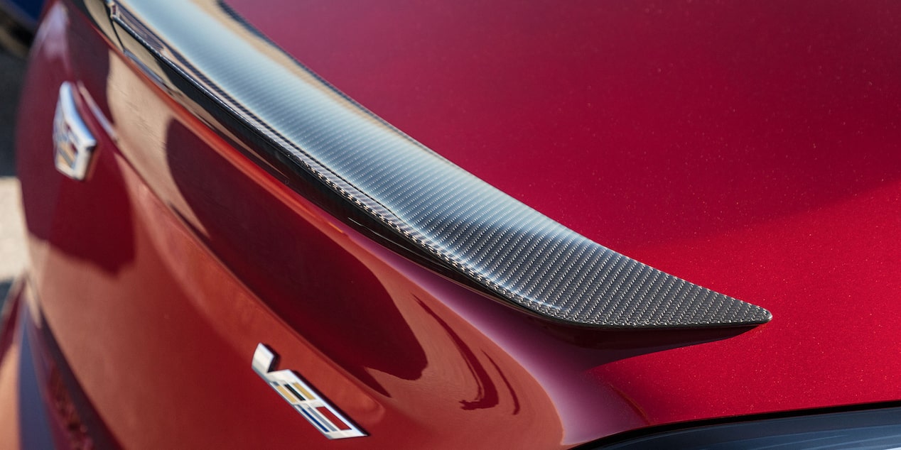 The Sleek Rear End Design of the CT4-V