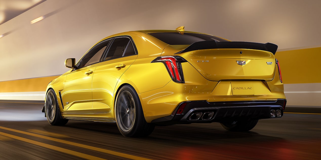 The Sleek Spoiler of the CT4-V