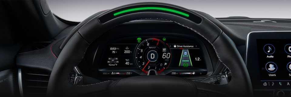 Driver Mode Selector Up Close