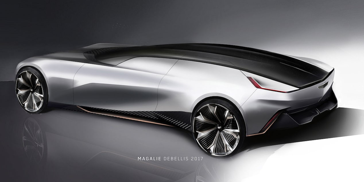 Diseño conceptual del Cadillac CELESTIQ