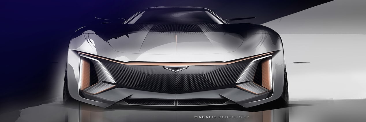 Vehículo eléctrico conceptual del futuro Cadillac