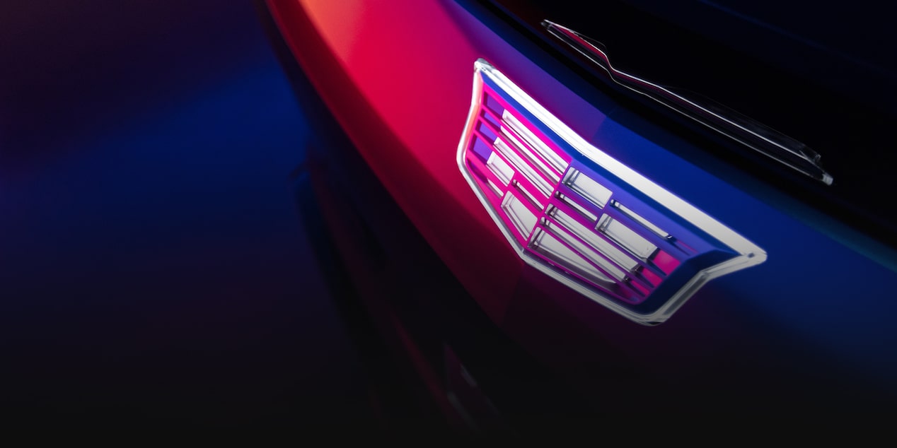 Parrilla frontal brillante del Cadillac CELESTIQ