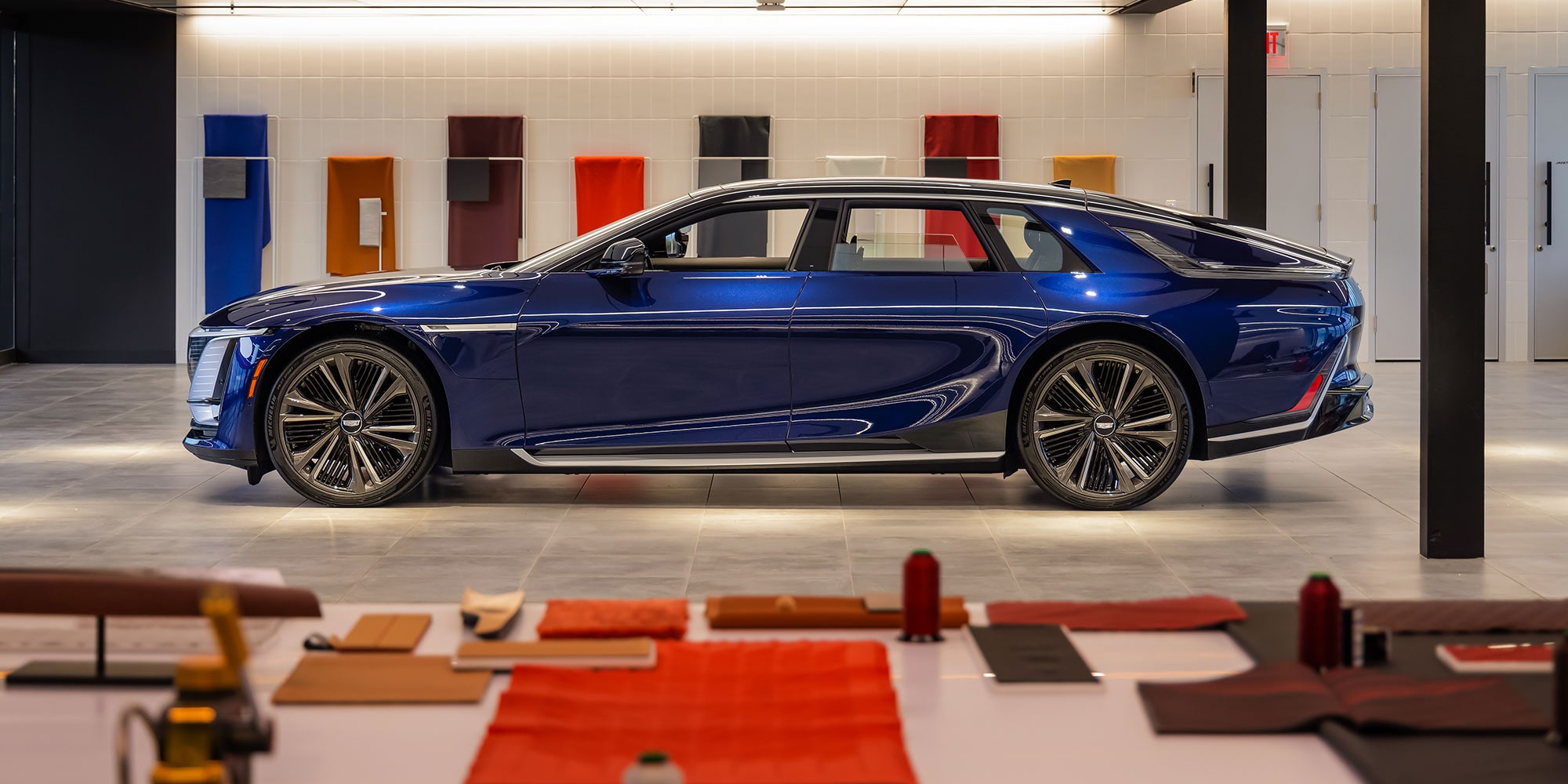 2026 cadillac celestiq side profile view