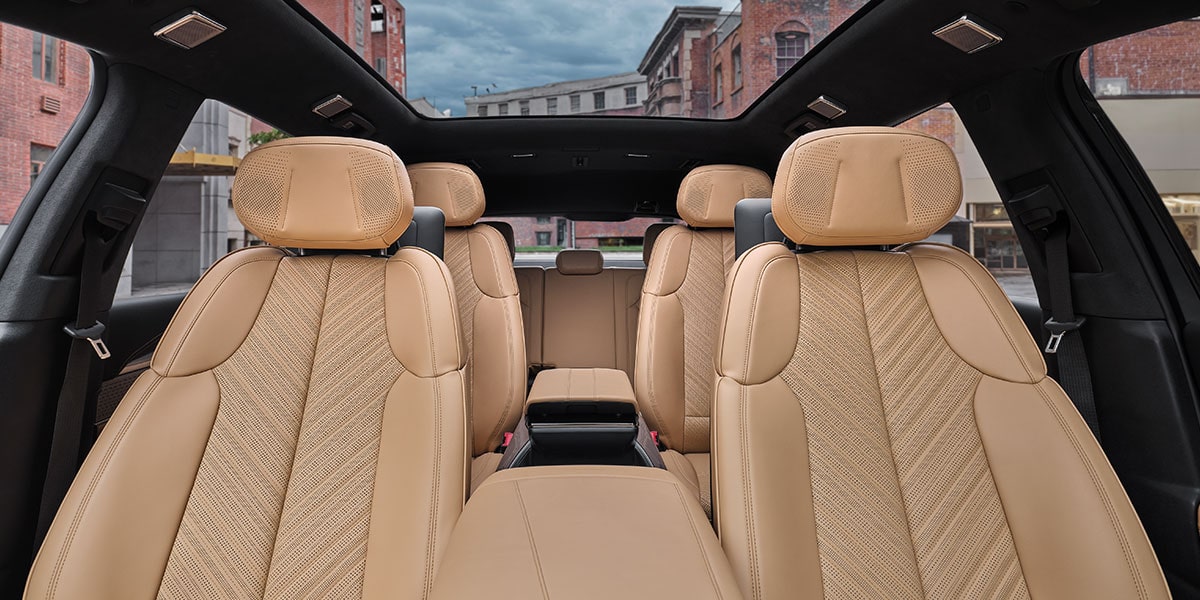 Three Rows of Seats Interior Shot