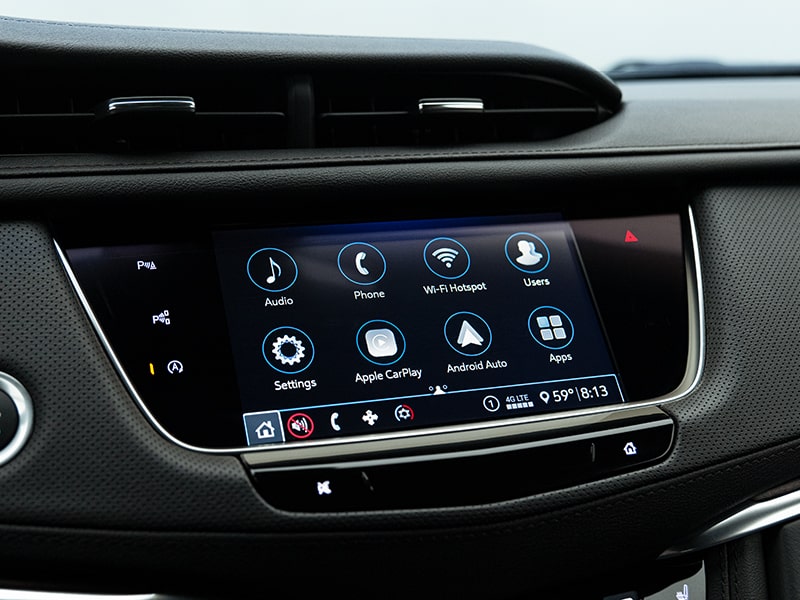 The Premium Technology Packed Infotainment System of the Cadillac XT5