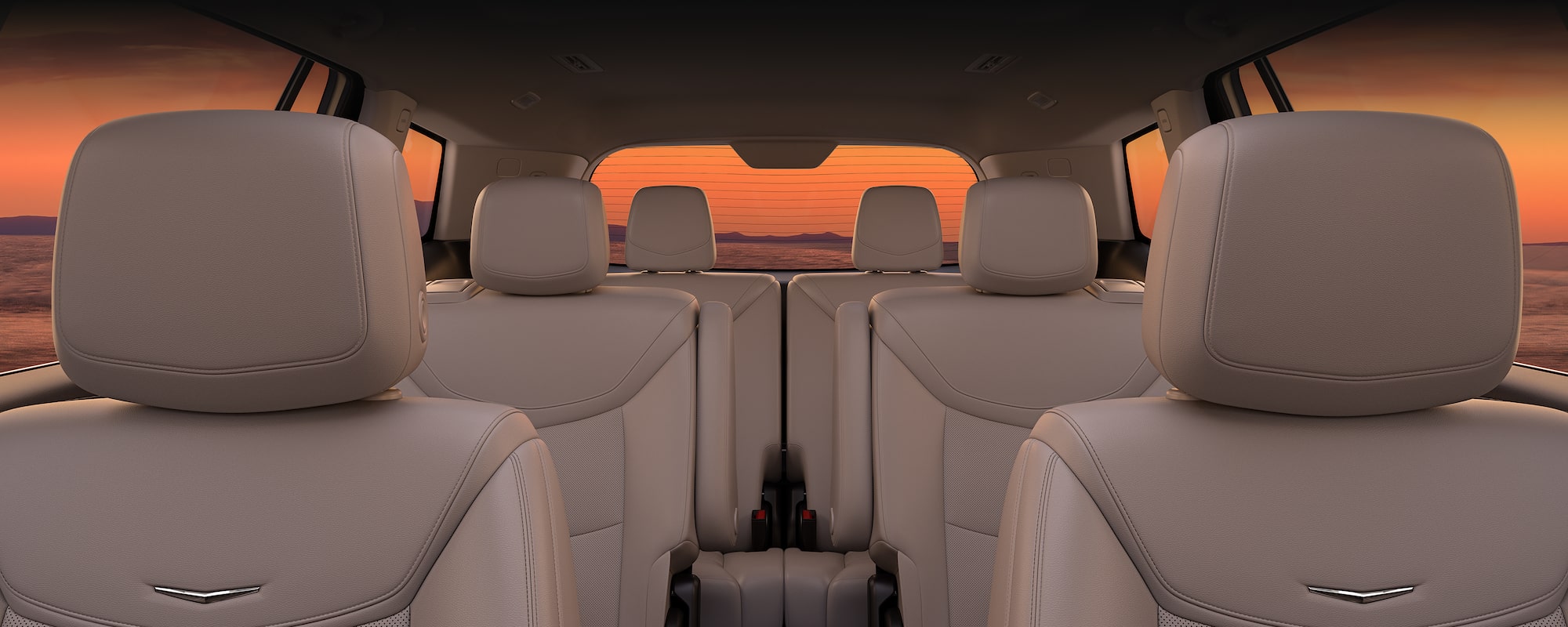 Cadillac suv with 3rd row seating 2025
