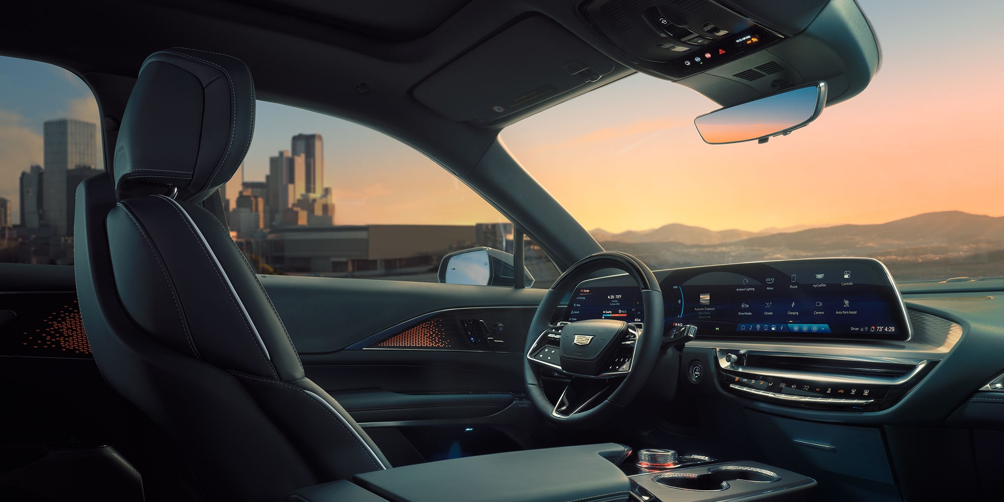 2025 Cadillac Lyriq interior - expore at cadillac of mahwah