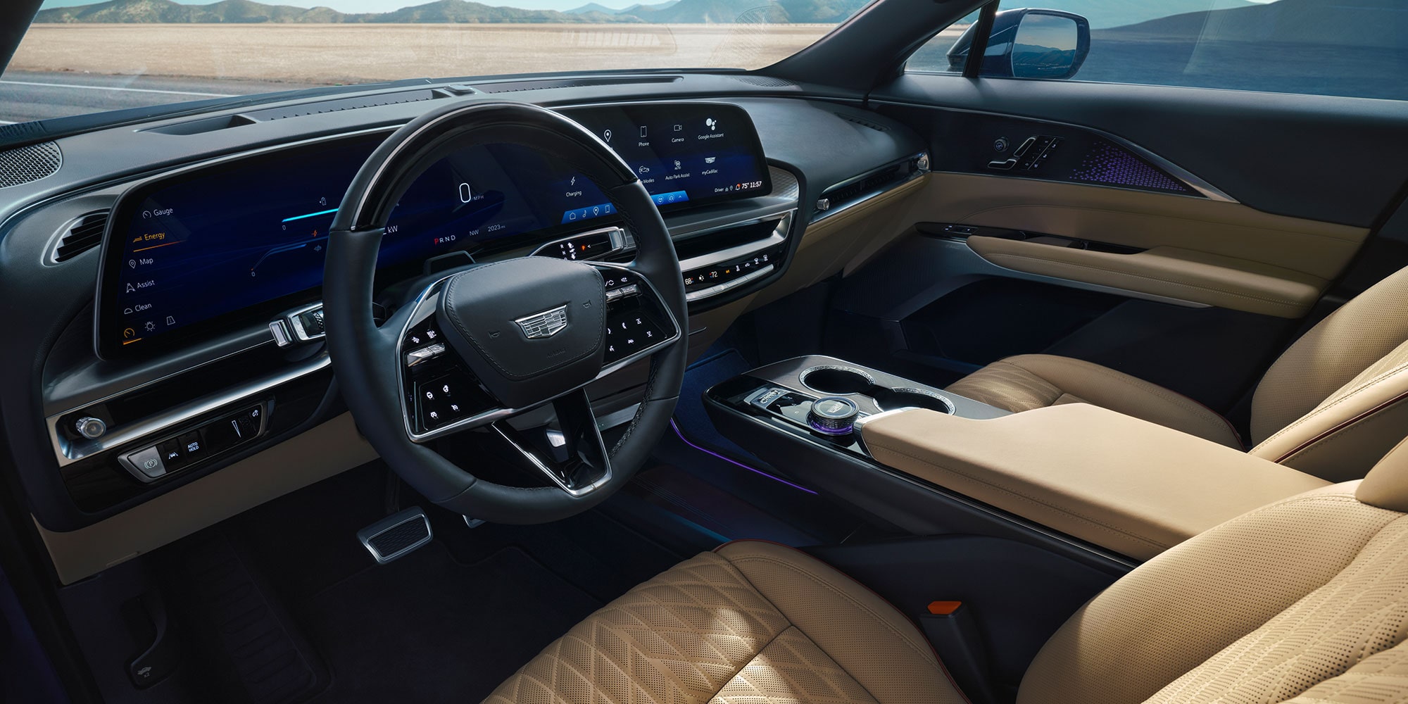 2025 Cadillac LYRIQ interior dashboard