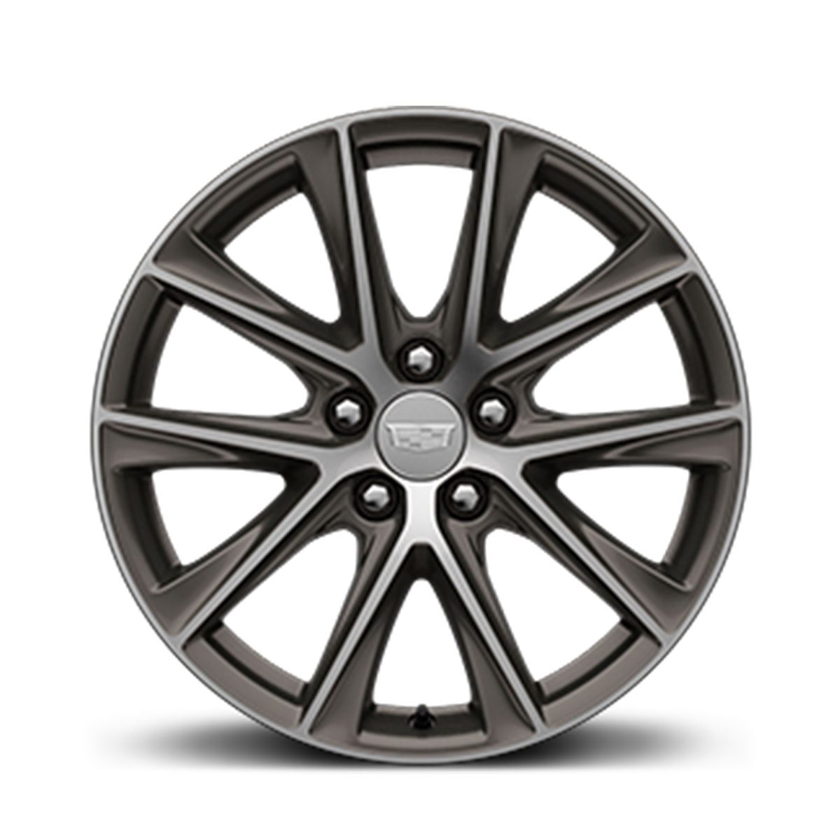 Cadillac CT4-V Silver and Grey 18" Aluminum Alloy Wheels