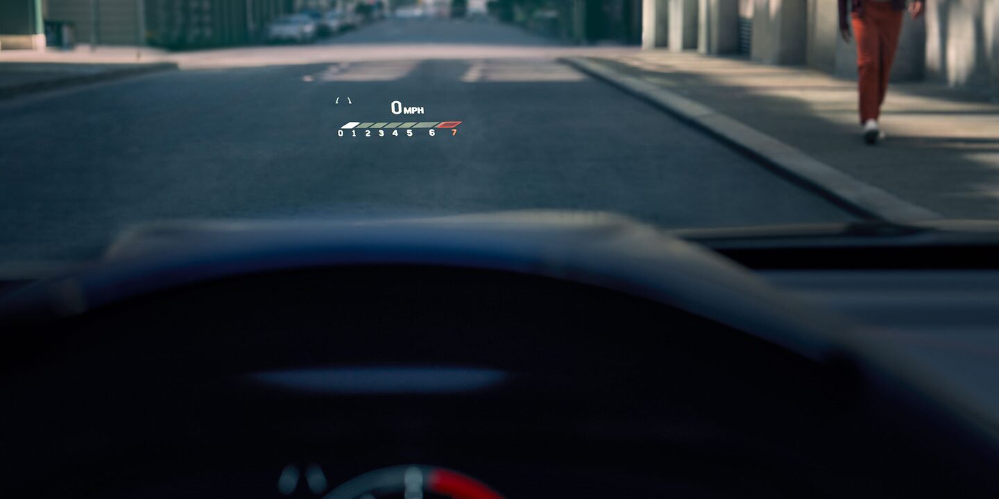 2025 Cadillac CT-4 heads up display