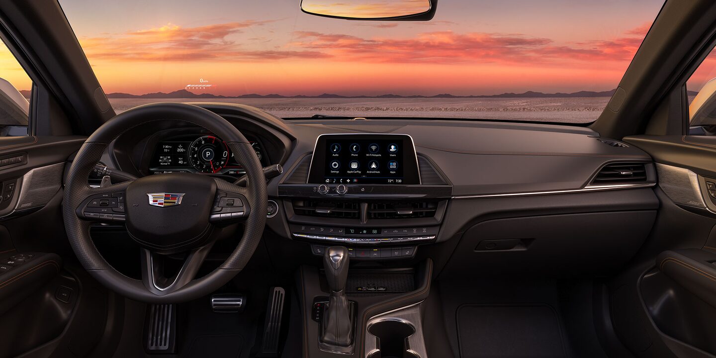 2025 Cadillac CT-4 interior dashboard