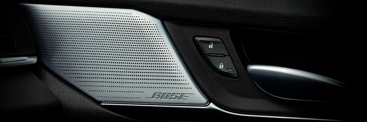 Close-up View of the Bose Speaker on a 2025 CT4 Door