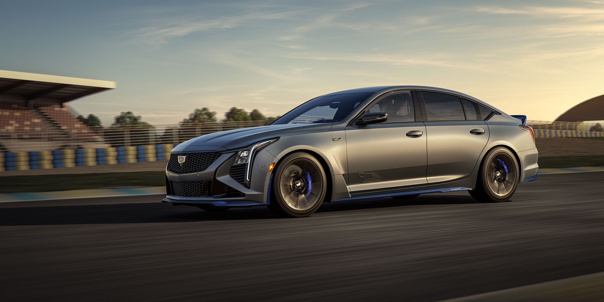 2025 cadillac ctv-4 blackwing front driver side exterior view