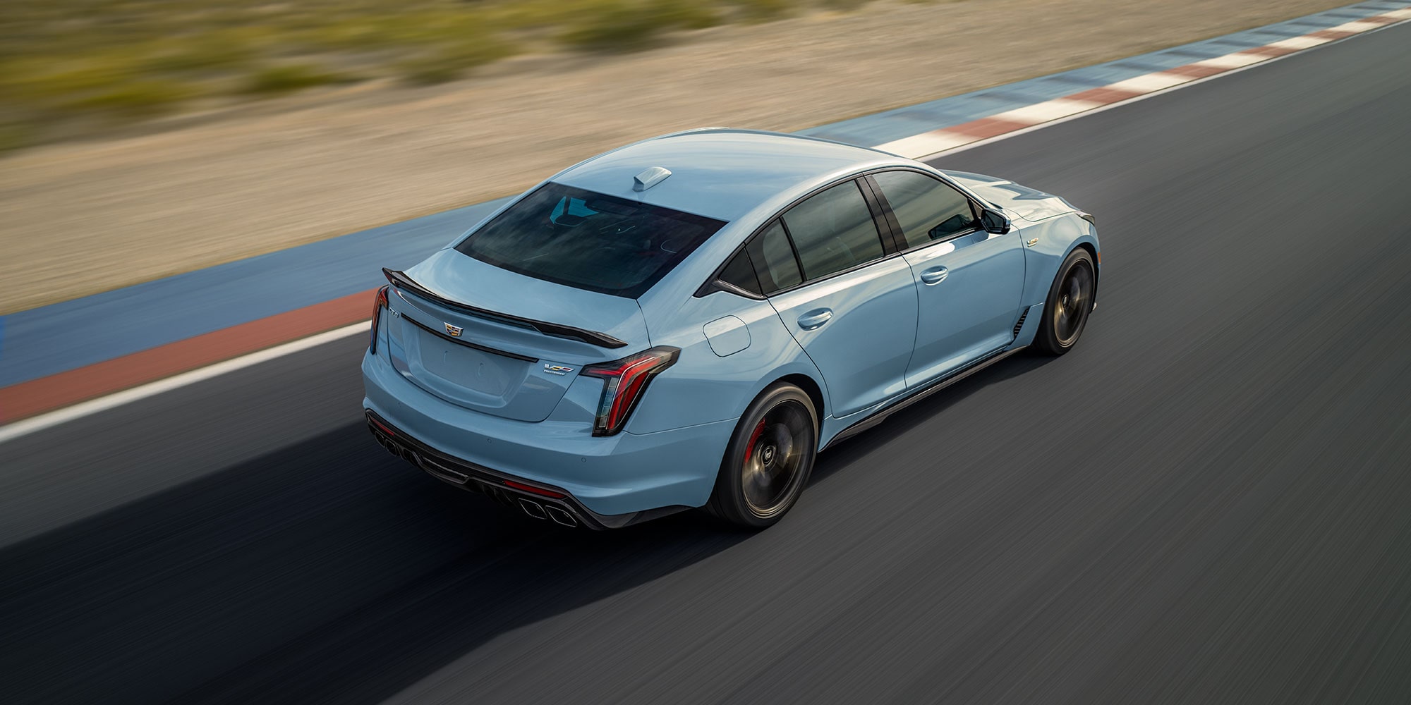 2026 cadillac ct5-v passenger side rear exterior view