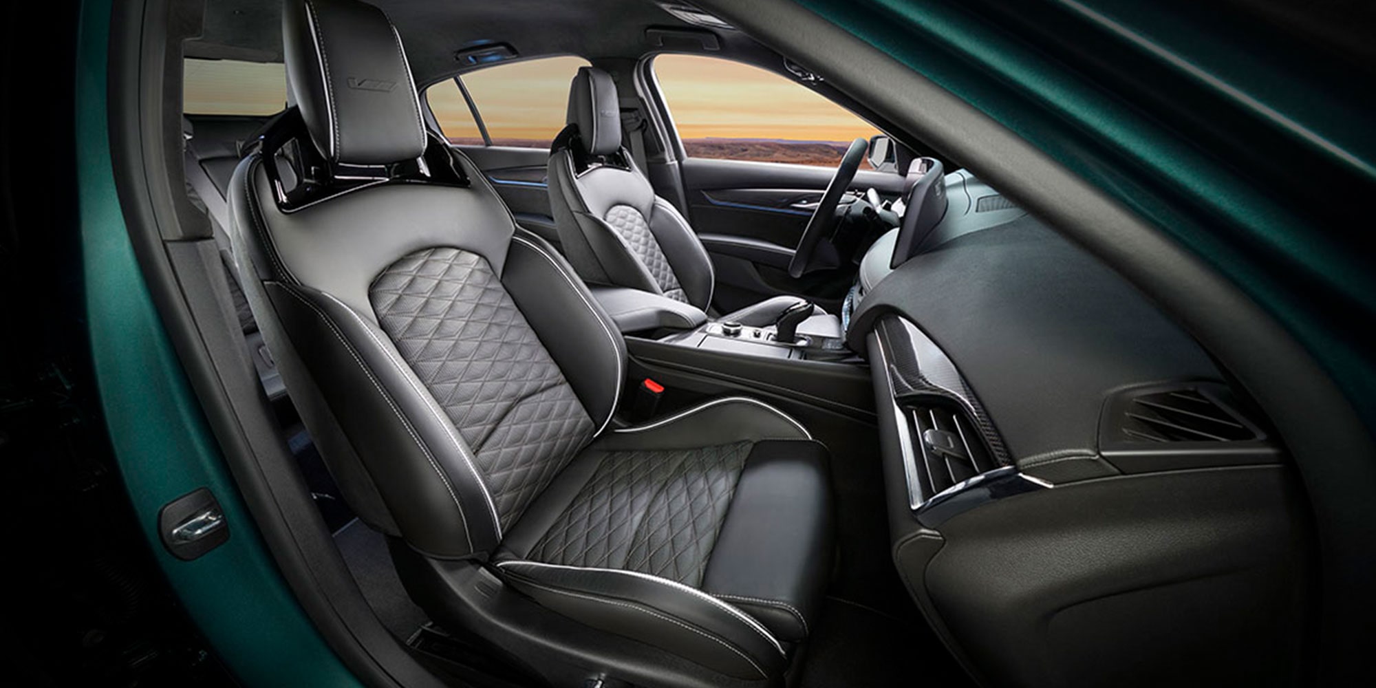 2026 cadillac ct5-v interior front seats