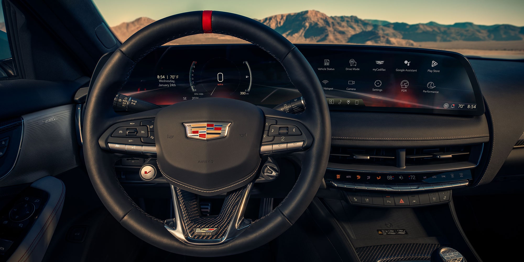 CT5 V-Series Steering Wheel Controls