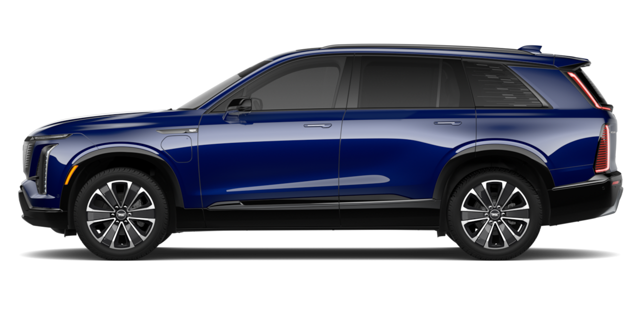 Side Profile of the 2026 Cadillac VISTIQ