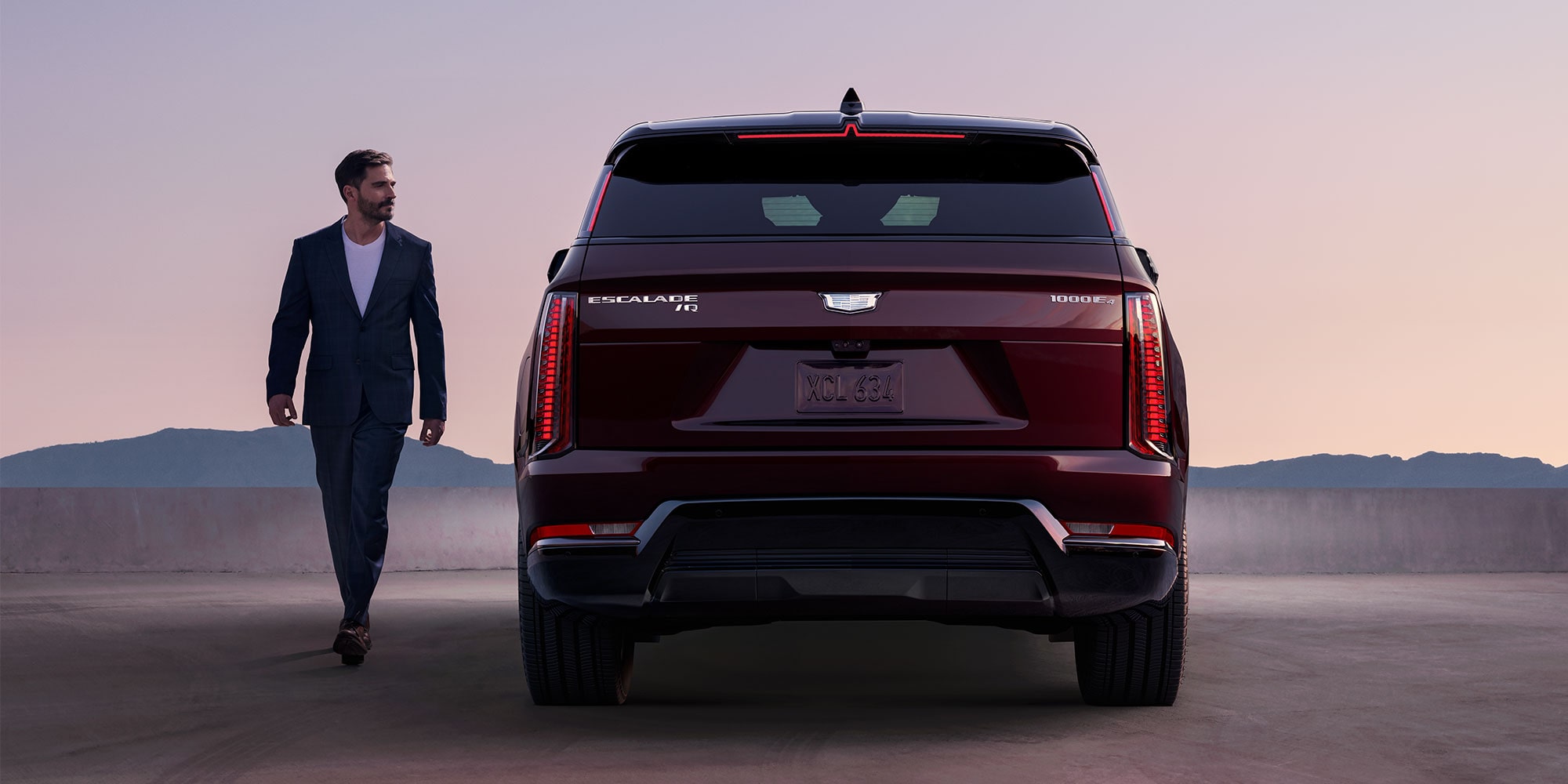 2026 cadillac escalade iq rear exterior view