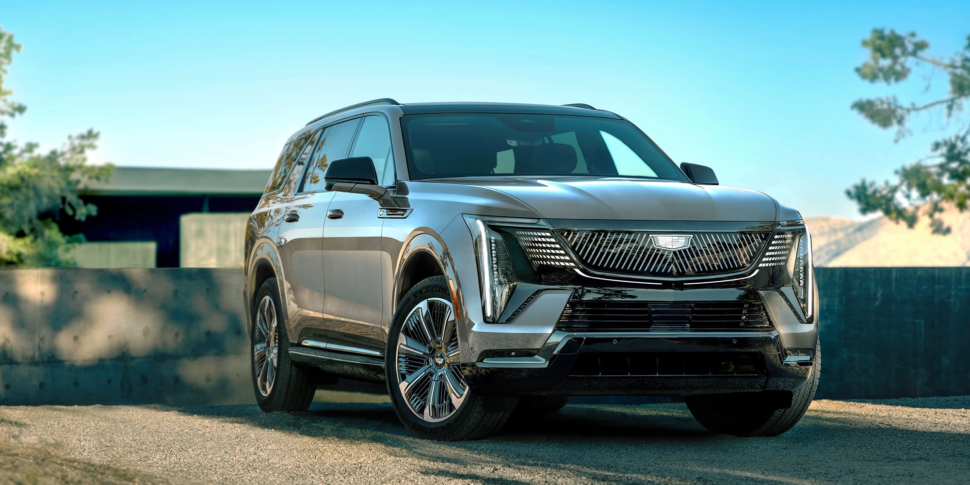2026 cadillac escalade iql front passenger side exterior view