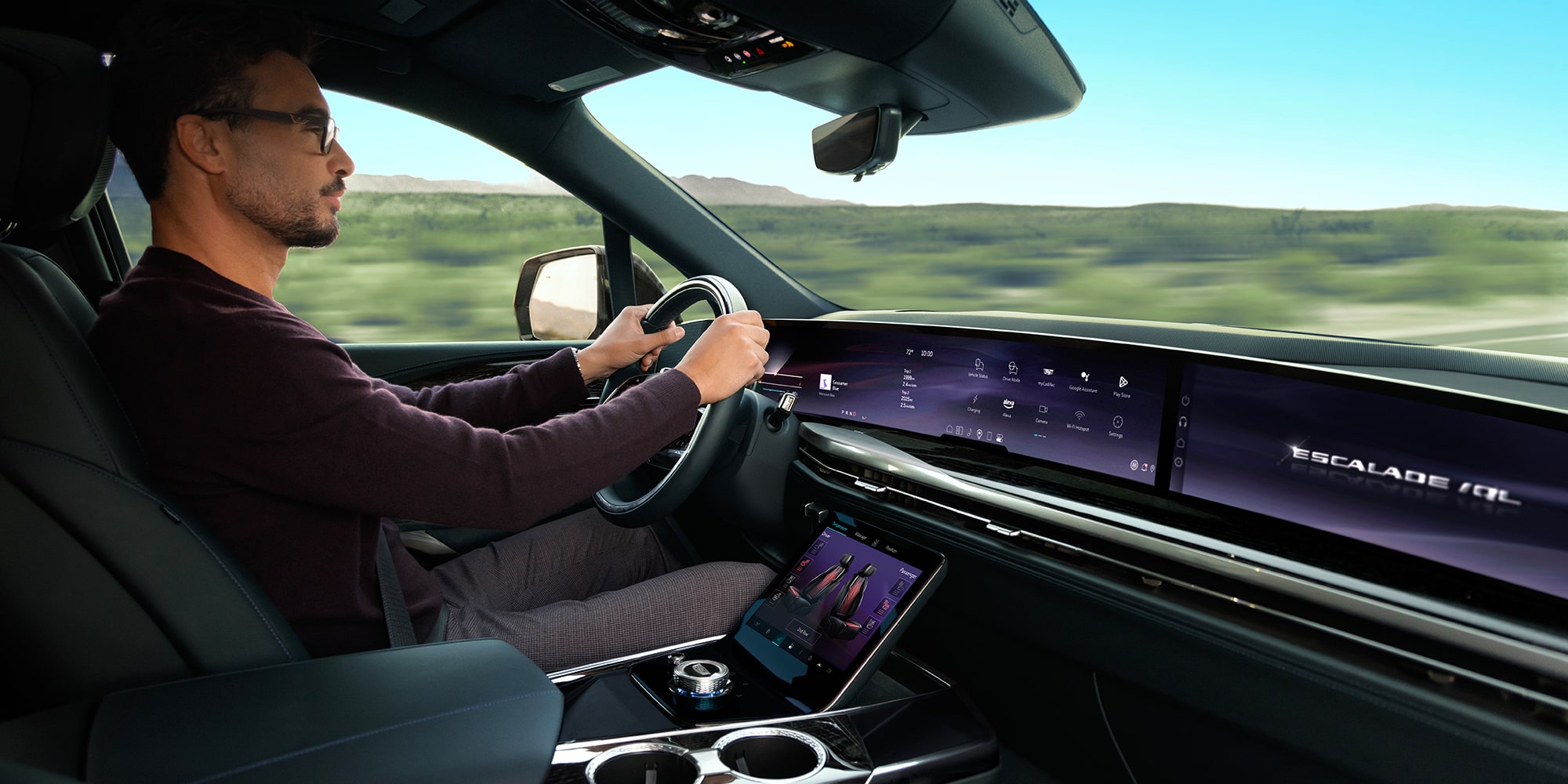 2026 cadillac escalade iql infotainment center
