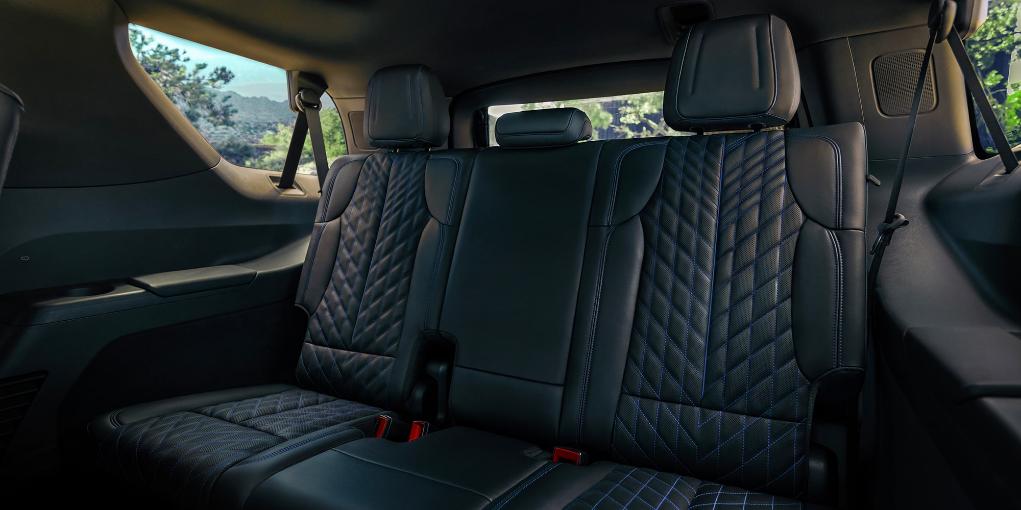 2026 cadillac escalade iql rear interior seating