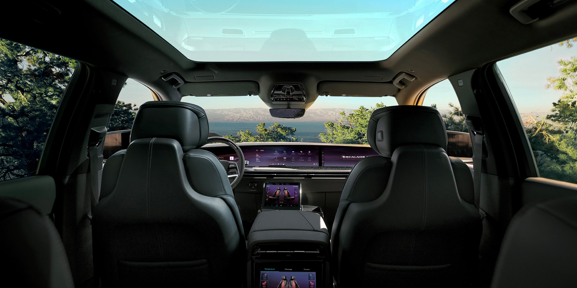 2026 cadillac escalade iql interior cabin view