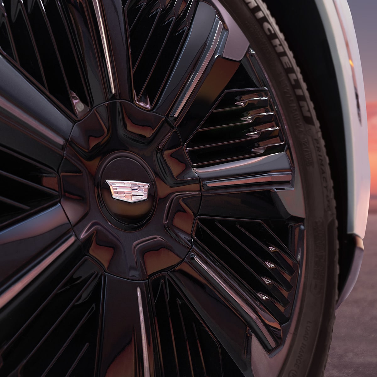 Close-Up of the Rims on the 2026 ESCALADE IQL