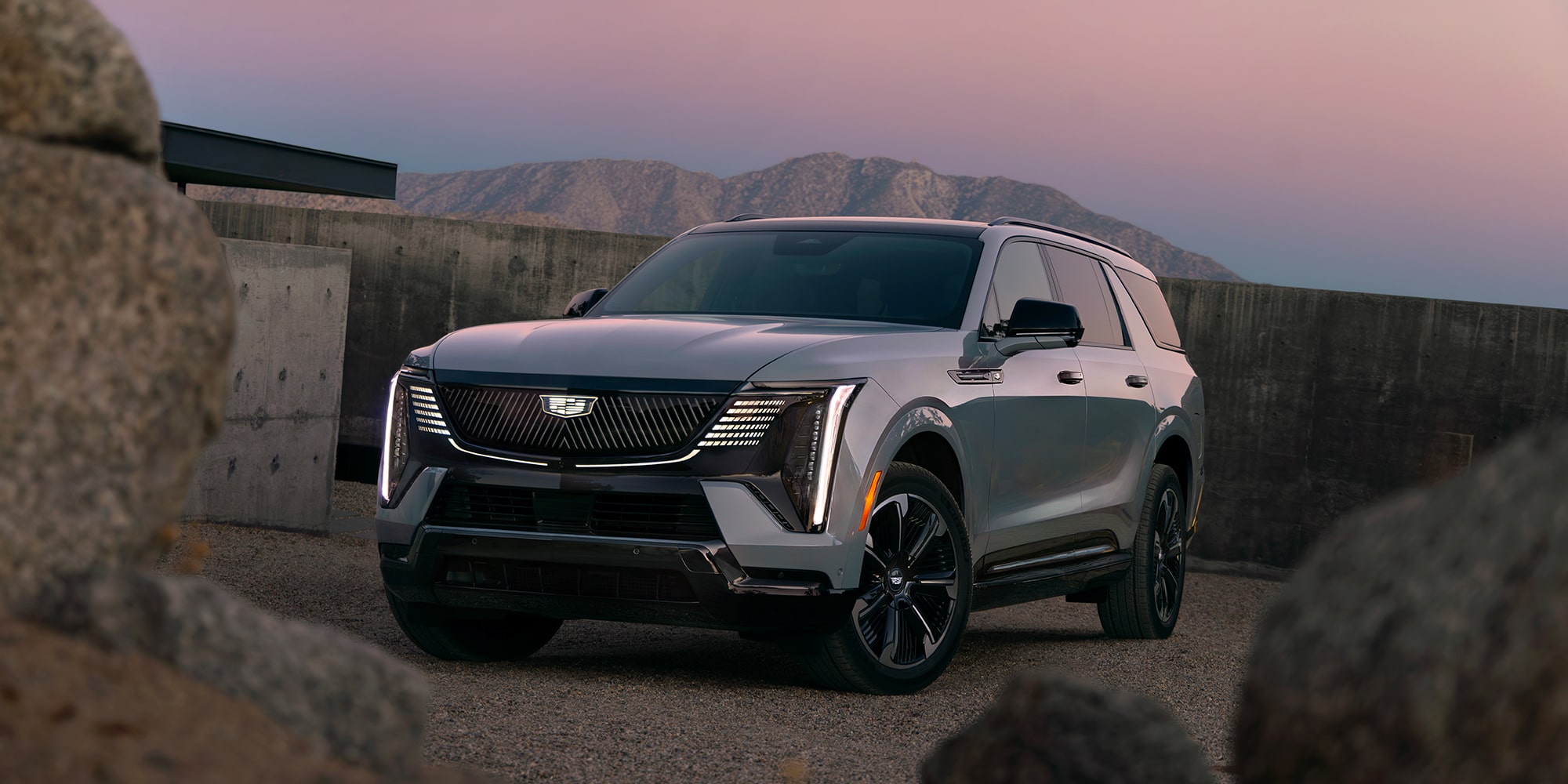 2026 cadillac escalade iql front driver side exterior view