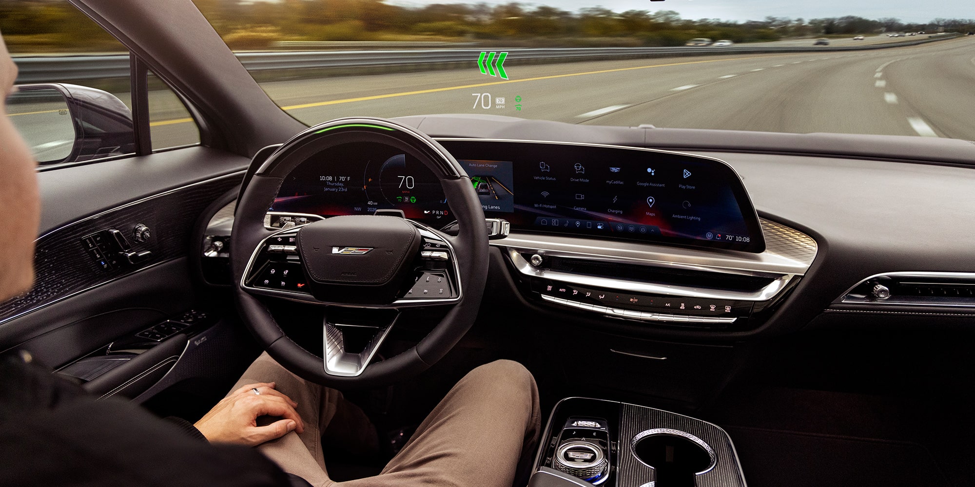 2026 cadillac lyriq v interior super cruise