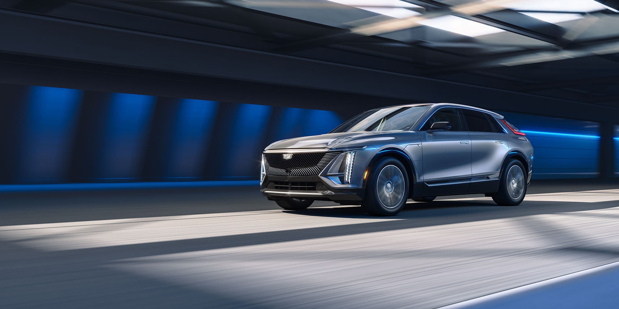 2026 cadillac lyriq driver side front exterior view