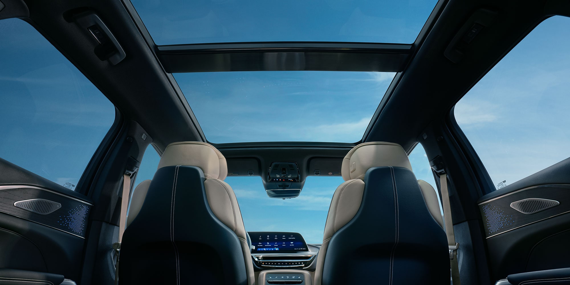 2026 cadillac lyriq interior glass moonroof