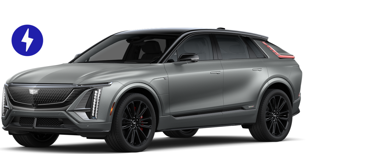 A Dark Gray 2026 Cadillac LYRIQ-V