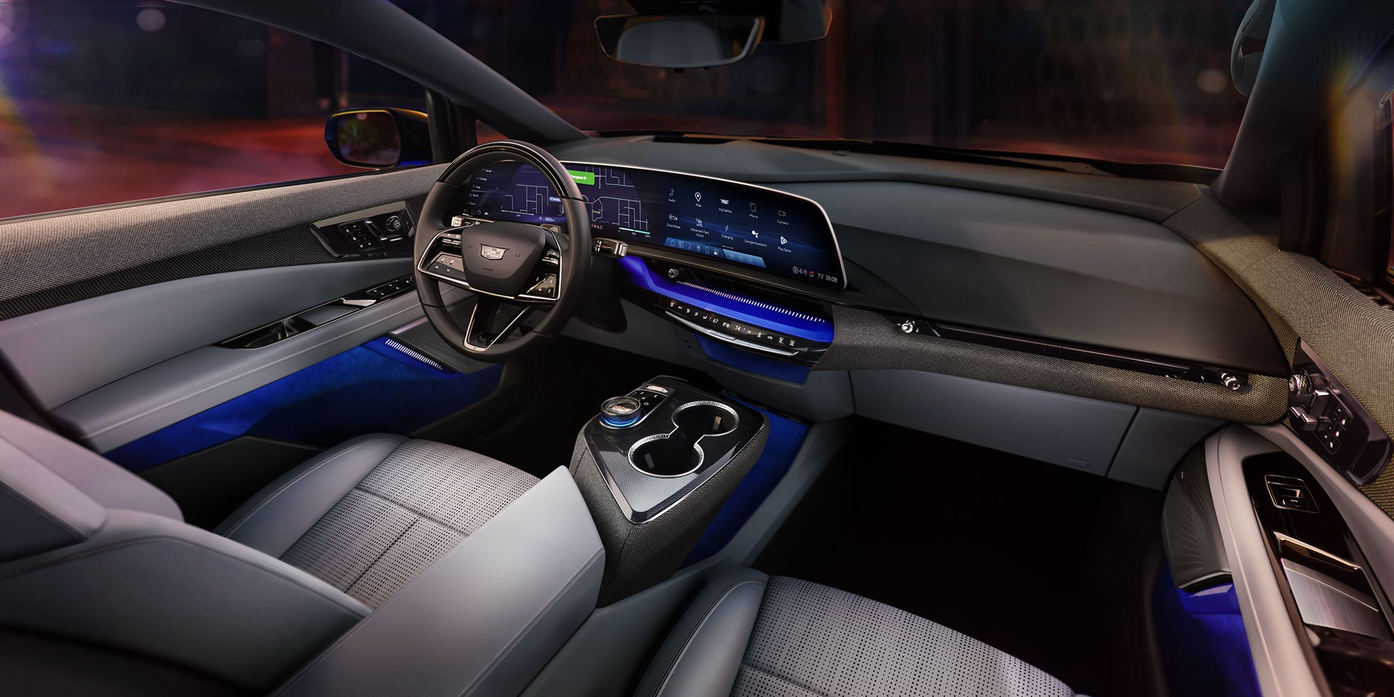 2026 cadillac optiq-v interior dashboard