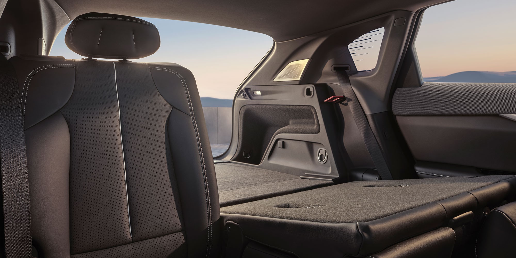 2026 cadillac optiq-v rear seat cargo space