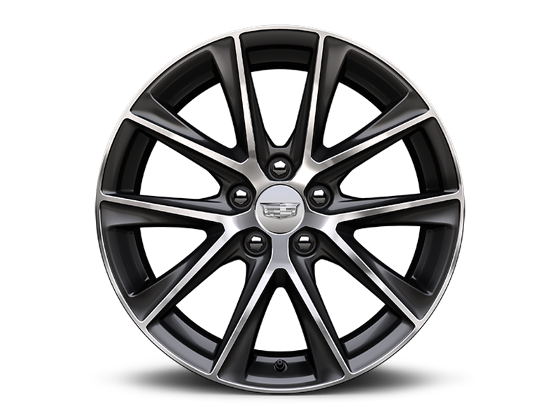 Cadillac CT4-V Silver and Grey 18" Aluminum Alloy Wheels