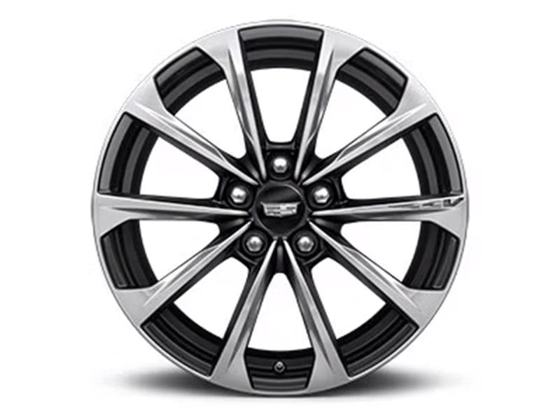 Cadillac CT4-V Silver and Grey 18" Aluminum Alloy Wheels