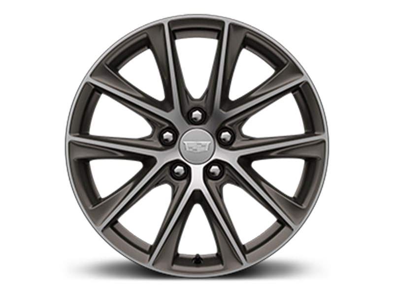 Cadillac CT4-V Silver and Grey 18" Aluminum Alloy Wheels