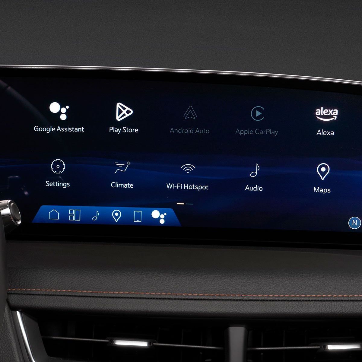 Infotainment System Touch Screen Display Inside the 2026 Cadillac CT5