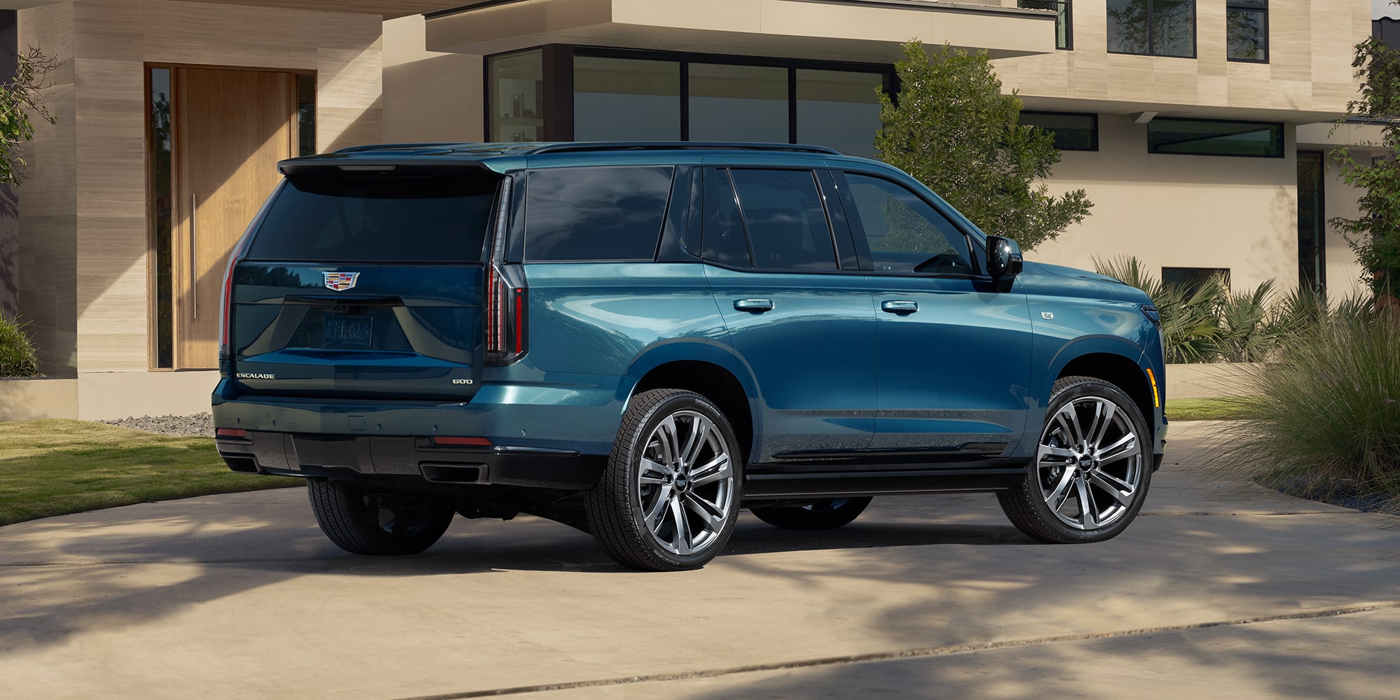 2026 cadillac escalade esv passenger side rear exterior view