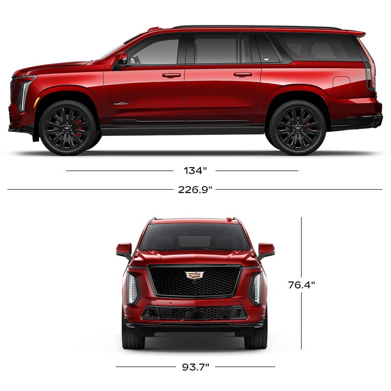 Cadillac Escalade Esv Length