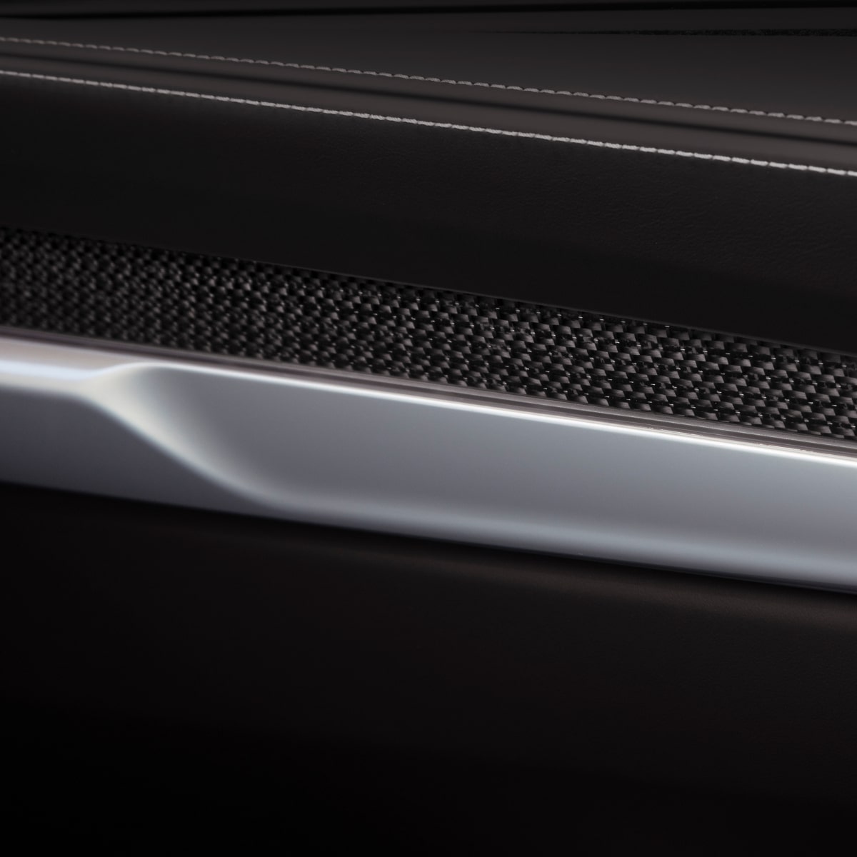 Close-Up of the 2026 Cadillac Escalade-V Carbon Fiber Decor
