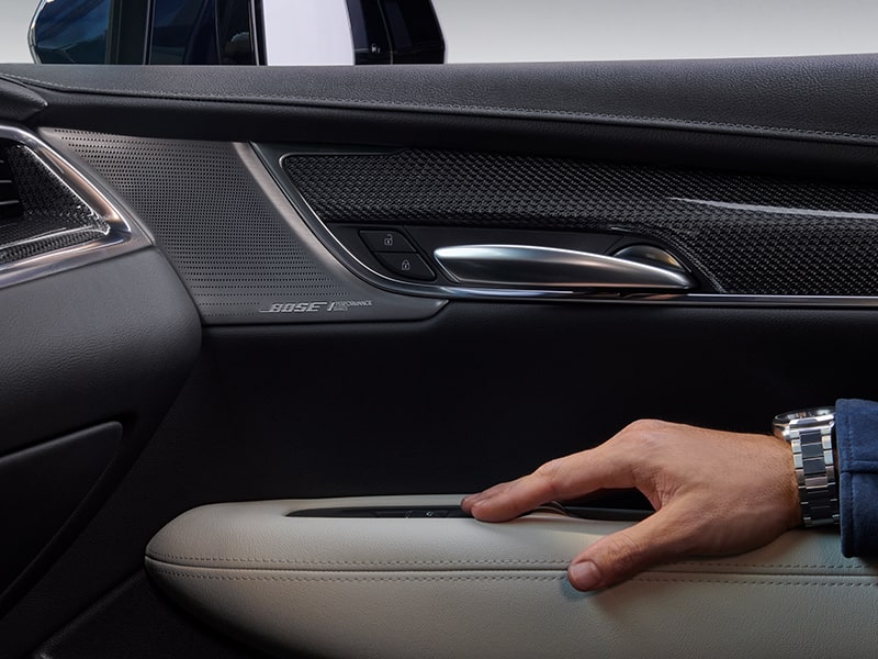 Interior Door Panel and Arm Rest Inside the 2026 Cadillac XT5