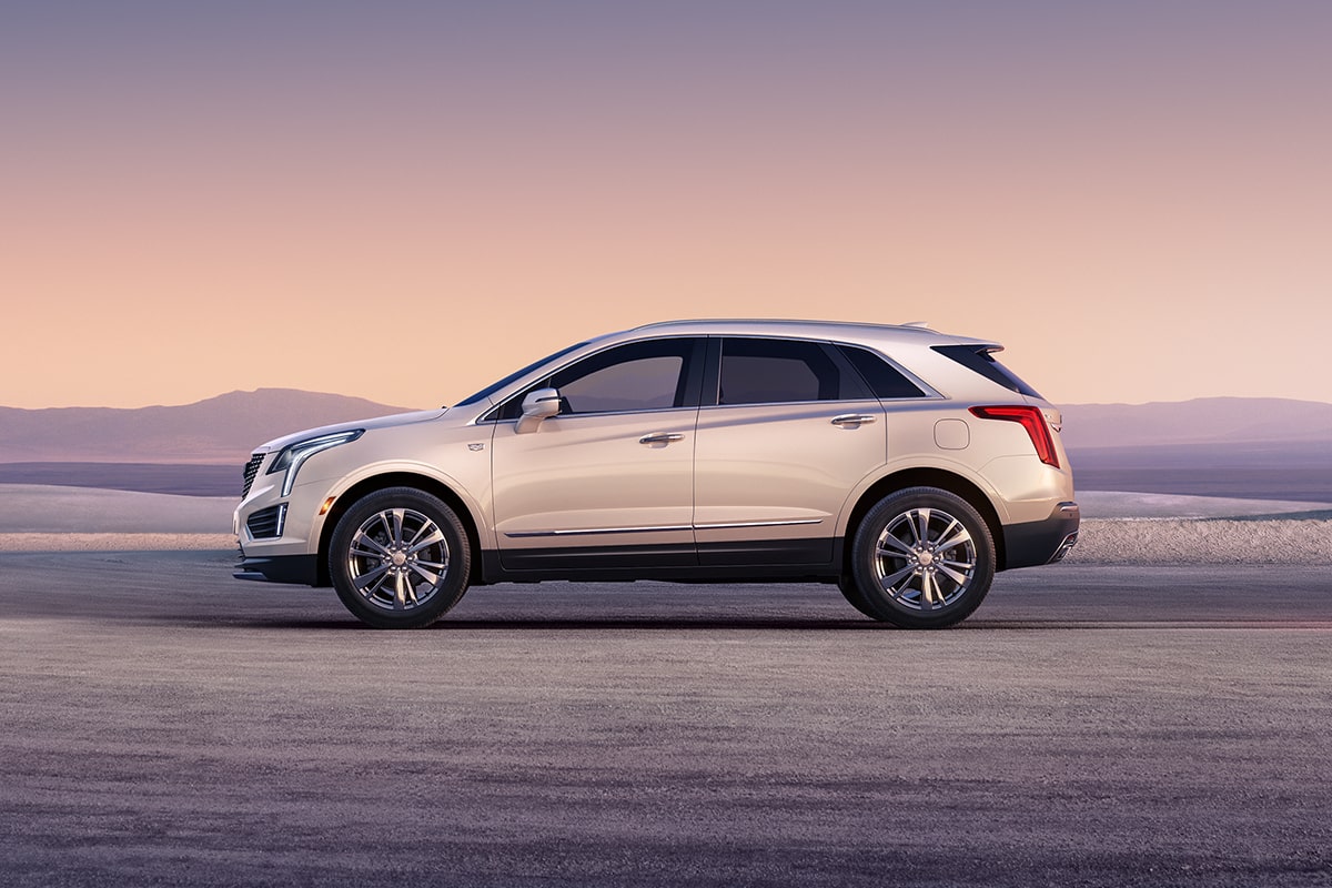 Cadillac luxury vehicle profile near Anderson