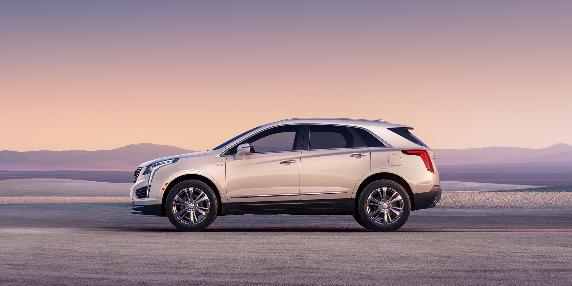 2026 cadillac xt5 driver side profile exterior view