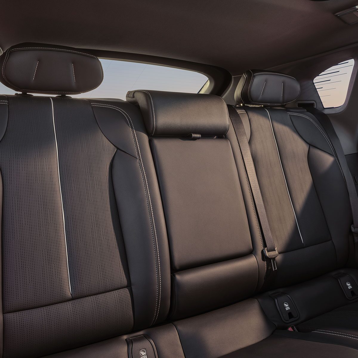 The Sun Shining in on the 2027 Cadillac OPTIQ Back Row Seating